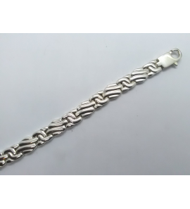Zilver armband fantasie schakels 9.4 mm 19 cm - 3222130