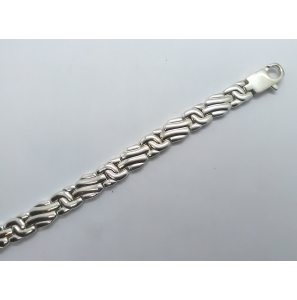 Zilver armband fantasie schakels 9.4 mm 19 cm - 3222130