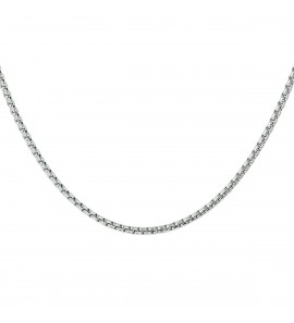 Zilver RH collier venetiaans rond 2.0 mm 60 cm - 3222996