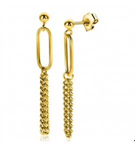 Zinzi zlv.oorhangers gg. verg.paperclip grmt. schakels - 3222158