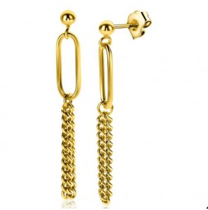 Zinzi zlv.oorhangers gg. verg.paperclip grmt. schakels - 3222158