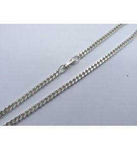 Zilver collier gourmet 3.8 mm 45 cm - 3222200