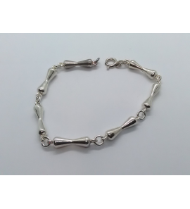 Zilver armband fantasie 20.5 cm - 3222222