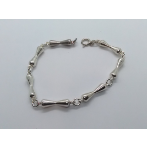 Zilver armband fantasie 20.5 cm - 3222222
