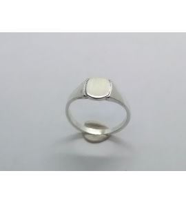 Zilver Graveerring 8x8 mm mt. 17¼ - 3222435