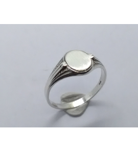 Zilver Graveerring 8x8 mm mt. 19¾ - 3222438