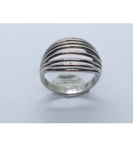 Zilver dames ring open draad mt. 17¢ - 3222516