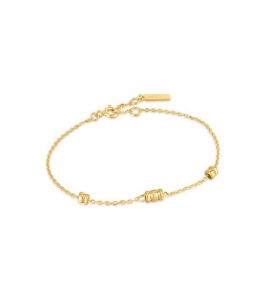 Ania Haie Smooth Twist Chain Bracelet M GP - 3222960