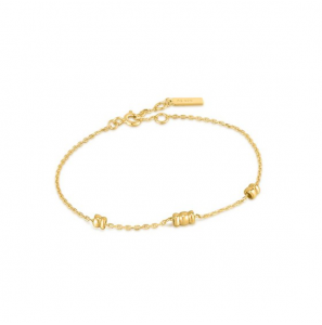 Ania Haie Smooth Twist Chain Bracelet M GP - 3222960