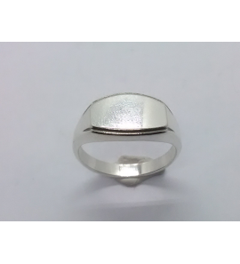 Zilver Graveerring ovaal 12x7 mm mt. 20 - 3222557