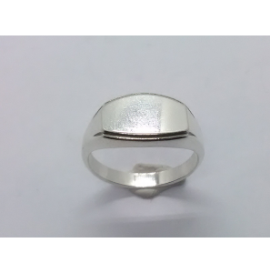 Zilver Graveerring ovaal 12x7 mm mt. 20 - 3222557