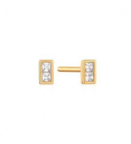 Ania Haie Glam Mini Stud Earrings S GP - 3222968