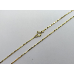 Goud venetiaans collier 1.2 mm 60 cm. - 3223637