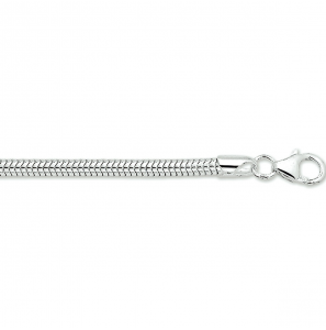 Zilver slang collier 2.8 mm 50 cm - 3222839