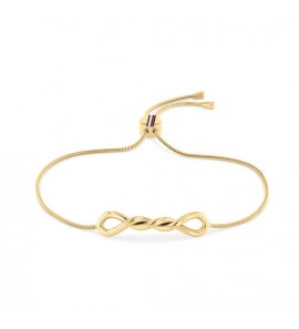 Tommy Hilfiger Juwel Twist bracelet ss gp - 3223136