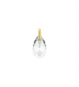 MY iMenso Gold Pendant 14K "Brillante crystal" "Crystal" Pera 16 mm - 3223187