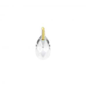 MY iMenso Gold Pendant 14K "Brillante crystal" "Crystal" Pera 16 mm - 3223187