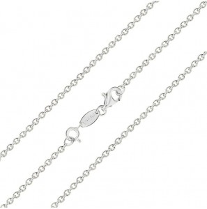 MY iMenso necklace "jasseron 2,5mm" (925/rhod-plated) 80cm - 3223237