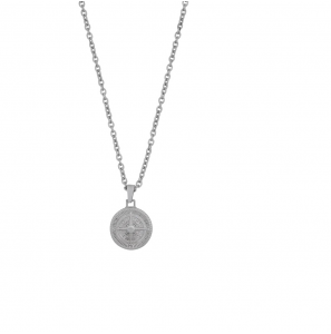 Aze Juwels Nscklace Boussole - Inox 70+10 cm - 3223280