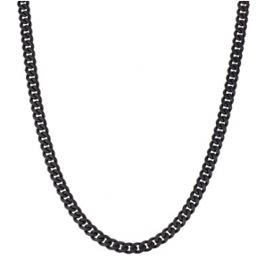 Aze Juwels Nacklace Gourmette Eight - Noir 50+10 cm - 3223283