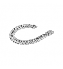 Aze Juwels Gourmette Flat Twelve Satin - Inox 19.5 cm - 3223300