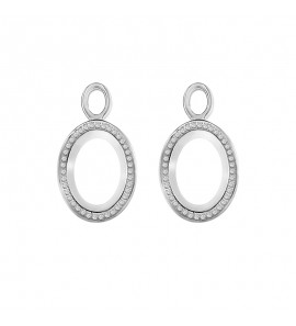 MY iMenso ovali oorhangers 14 mm met zirkonia - 3223230