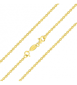 MY iMenso necklace "jasseron 2,5mm" (925/1Mgold-plated) 60cm - 3223238