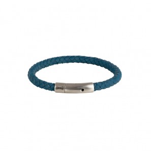 Aze Juwels Iron single string Navy Bleu 21 cm - 3223240