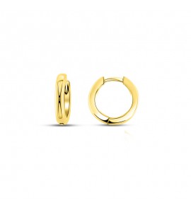 MY iMenso Creoli earring "Dritto" 14.5 mm GP 1M - 3223204