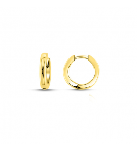 MY iMenso Creoli earring "Dritto" 14.5 mm GP 1M - 3223204