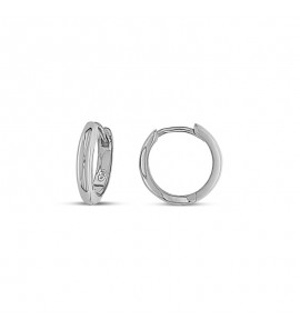 MY iMenso Creoli earring "Mezzo Dritto" 14.5 mm - 3223206