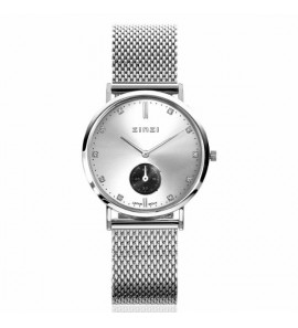 ZINZI Roman horloge zlv. w.plt/zw.chrono/ mashband - 3223493