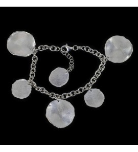Sanjoya Moskou armband met enkele kleine(15mm)en grotere hangers(25mm) 17-20 cm - 3223365