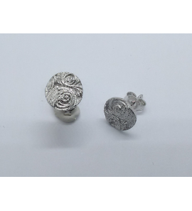 Sanjoya Antwerpen oorknop diamante rond - 3223377