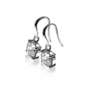 ZINZI zilv. oorknoppen chaton met zirc. 7 mm - 3223562