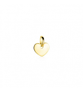 ZINZI Gold hanger hart glad 8 mm - 3223564