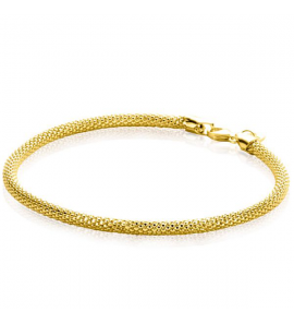 ZINZI Gold armband popcorn 2.9 mm - 3223577