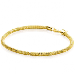 ZINZI Gold armband popcorn 2.9 mm - 3223577