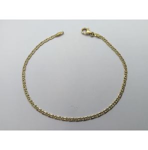 Goud armband valkoog 2.1 mm 19.5 cm - 3223642