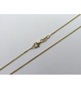 Goud gourmet collier 1.4 mm 42 cm. - 3223641