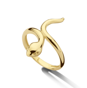 Goud dames ring slag mt 16¢ - 3223757
