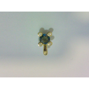 ID hanger 4pt met 4x0.01 G-VVS en Topaas 5 mm - 3223810