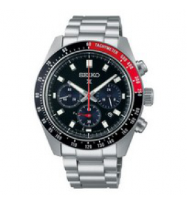 Seiko prospex solar chronograaf ss bracelet zwart 100 - 3223887