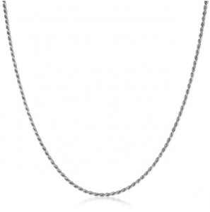 ZINZI zlv. koord collier 60 cm - 3223890
