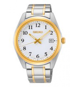 Seiko heren new link bicolour bracelet wit 100m wr - 3224088