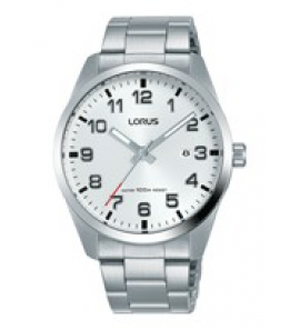 Lorus heren ss bracelet wit 100m wr - 42