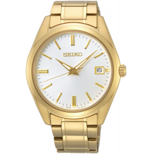 Seiko heren new link double bracelet wit 100m wr - 100