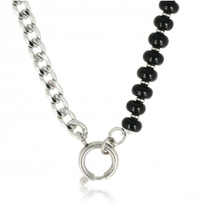 My Bendel Vita collier met Onyx 42 cm - 135