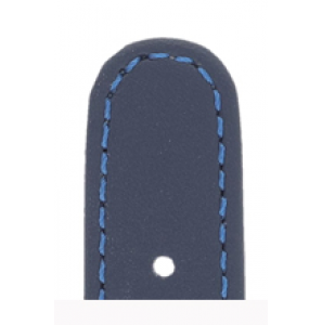 Happel lederband Louisville 12 mm donker blauw - 187