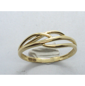 Goud dames ring fantasie - 206